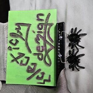 Halloween 365 Jeweled Spiders Dangle Earrings